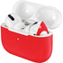 Red Solid Apple AirPods Pro Skin